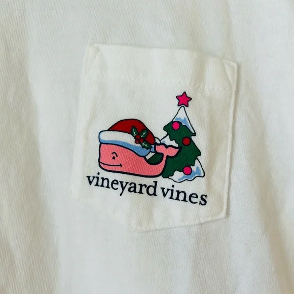 Vineyard Vines White Long Sleeve Shirt - Picture 2 of 4